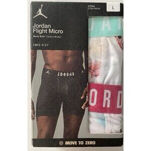Jordan Flight Micro Dri-Fit Boxer Brief 2-Pack Men’s L(36-38”) JM0762-001